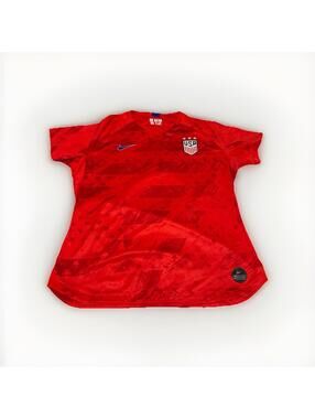 Nike Dri-Fit USMNT 2019 Stadium Away Soccer Jersey Red Women's Sz XL(B1)